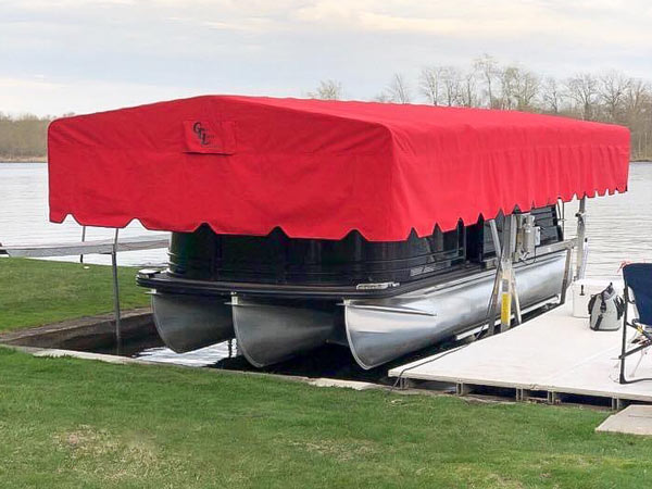 Boat Lift Covers in northeast Indiana
