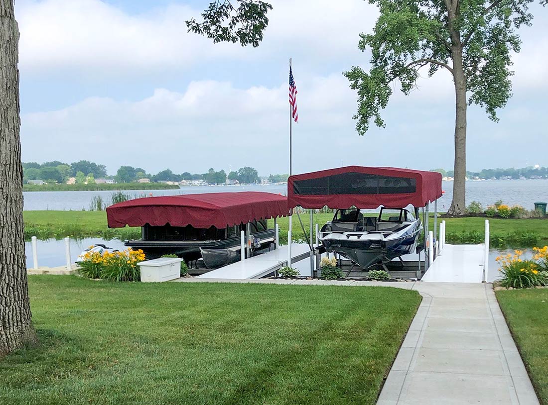 LC Covers Boat Lift Covers, Boat Canopy Accessories, Cover Washing Service, and Commercial Sewing